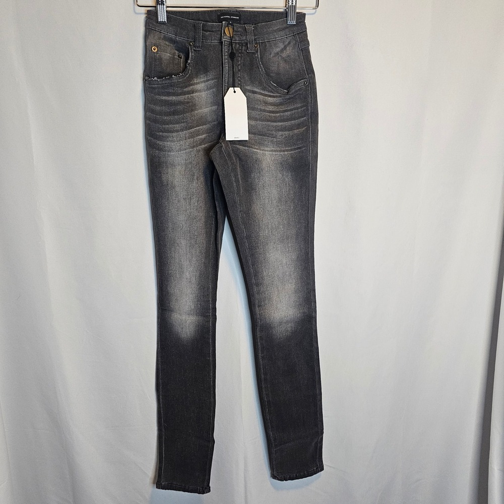 Universal Standard New With Tags‎ Gray Wash High Rise Skinny Jeans Size 0